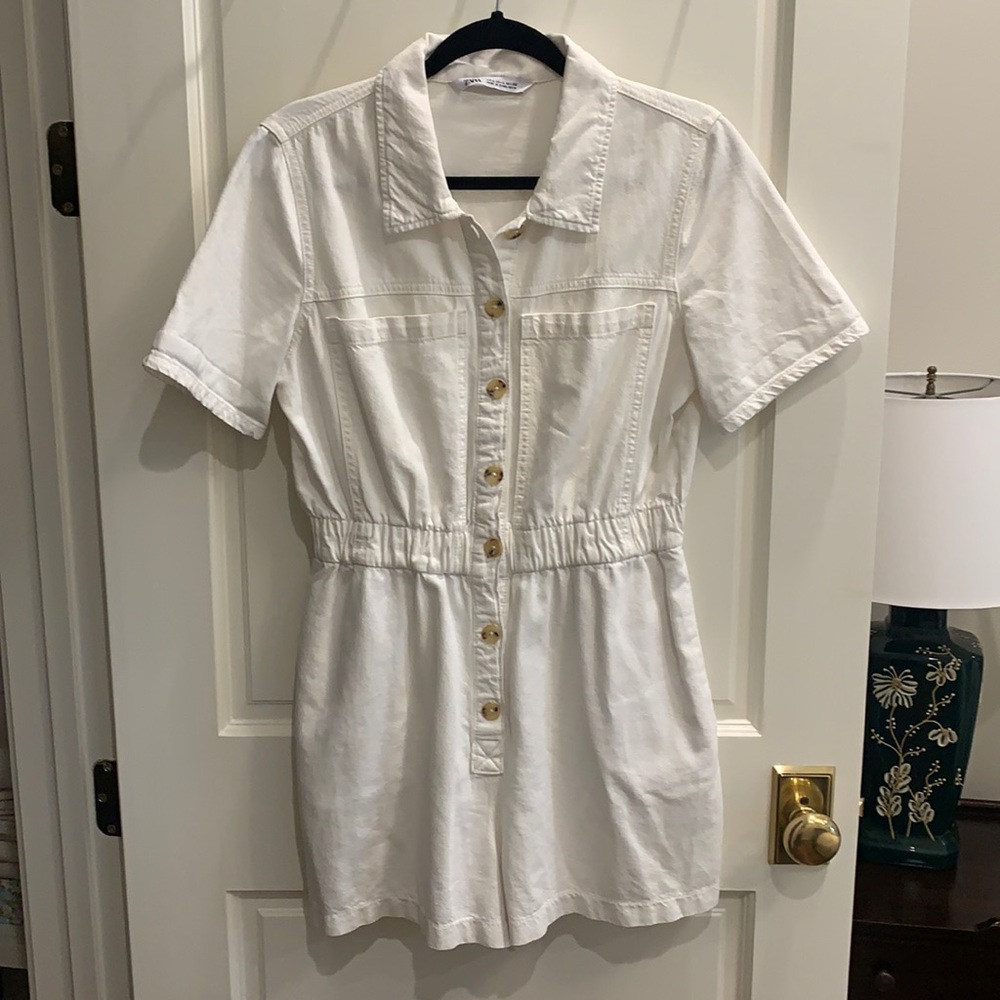 Zara utility romper - size Large